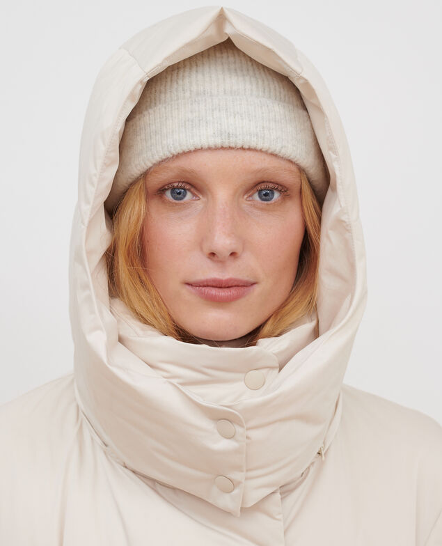 MARGOTTE - Doudoune mi-longue A011 off white