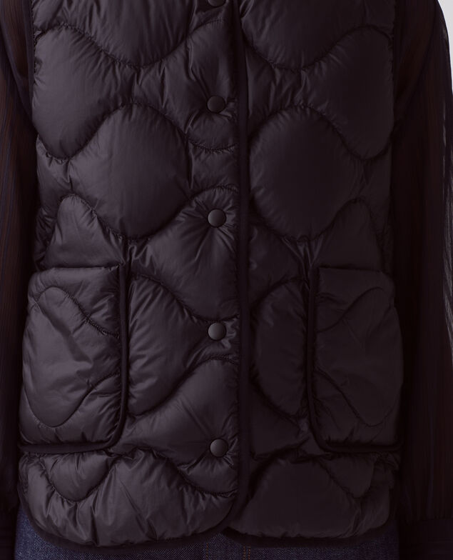 PLUME - Doudoune sans manches 0093 black