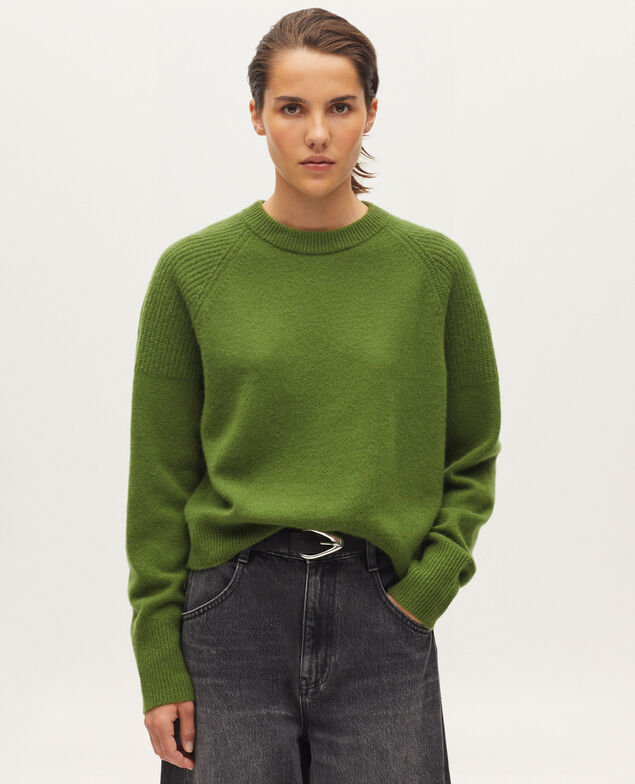 Pull en cachemire K540 pesto