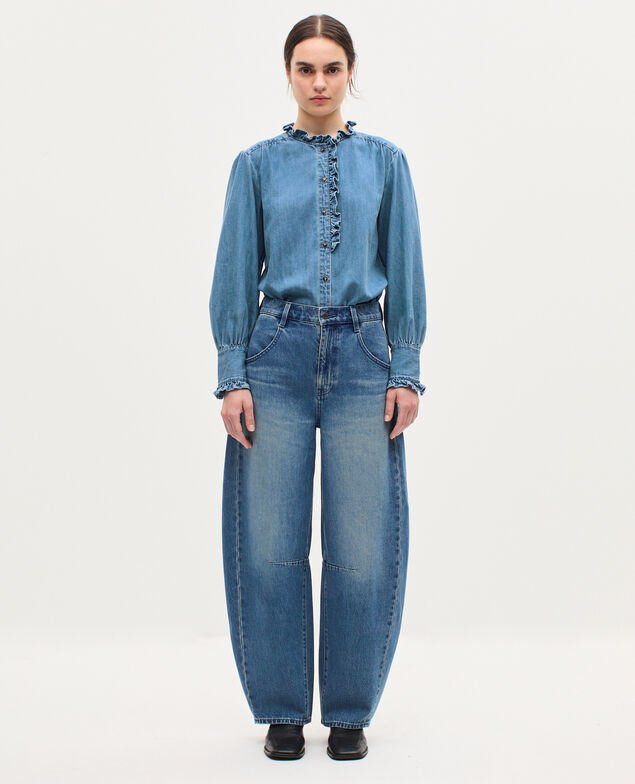 Jean barrel CHARLIE K670 mid dark vintage