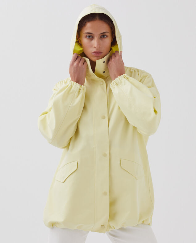 Parka ample H410 tender yellow