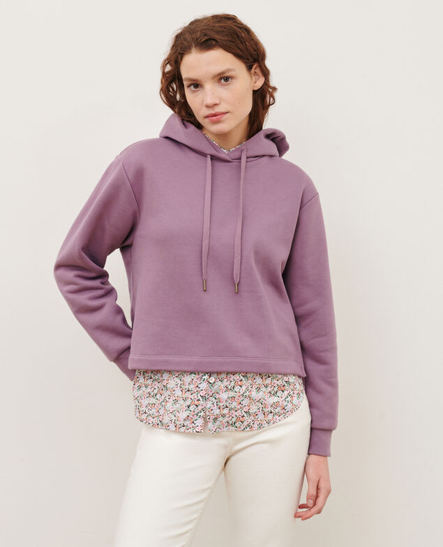 Sweatshirt à capuche 0780 very grape