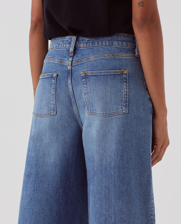 Jean wide JEANETTE H651 vintage wash