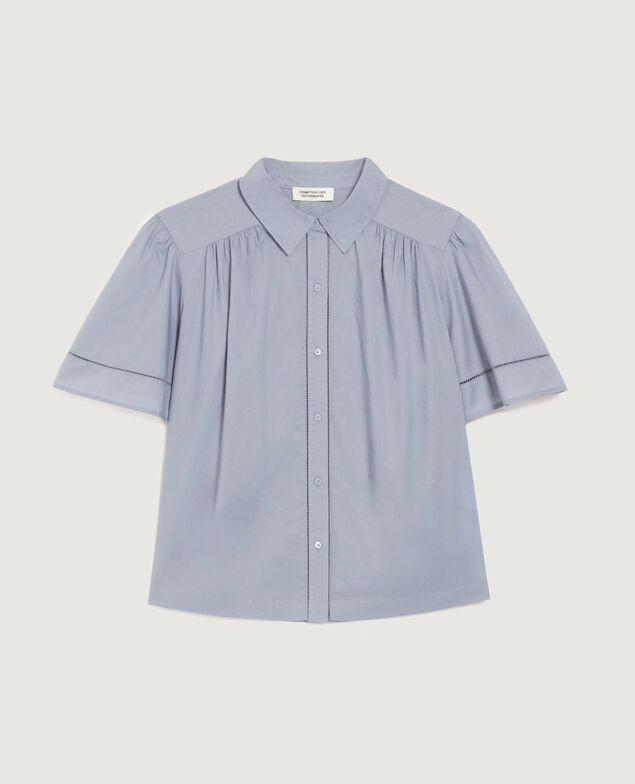 Chemise en voile de coton K040 tradewinds gray