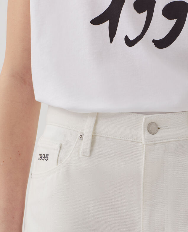 Jort en coton H003 white