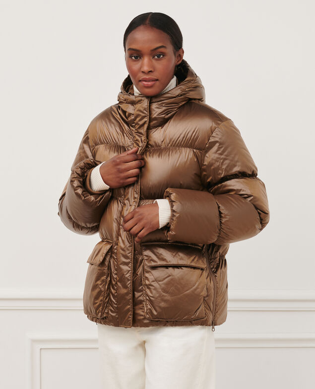 MARGOTTE - Doudoune courte 8804 34 brown