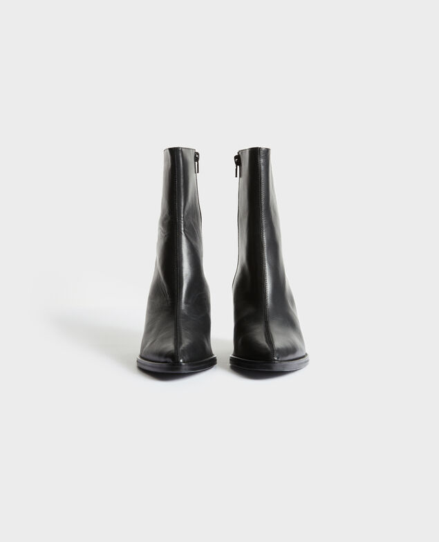 Santiags en cuir 8853 09 black