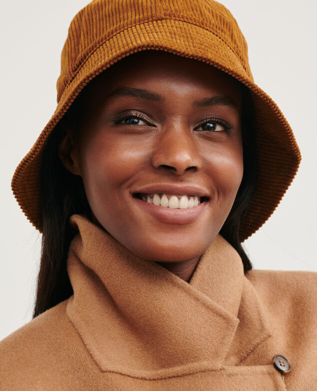 Corduroy bucket hat 4233 monks robe