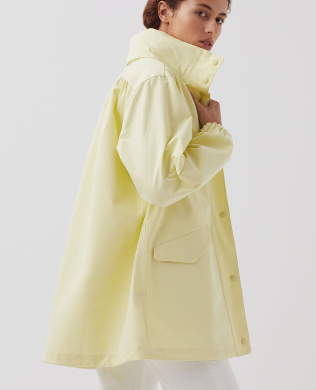 Parka ample H410 tender yellow