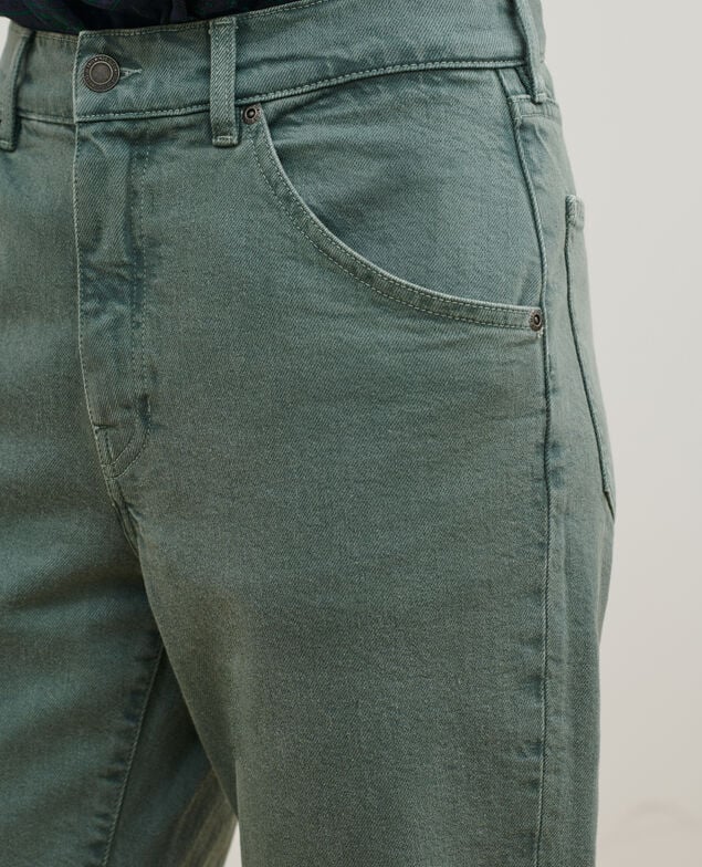 Jean slouchy RITA A592 dark green denim