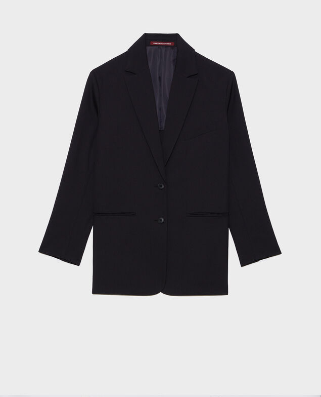 Blazer d'homme en laine Black beauty