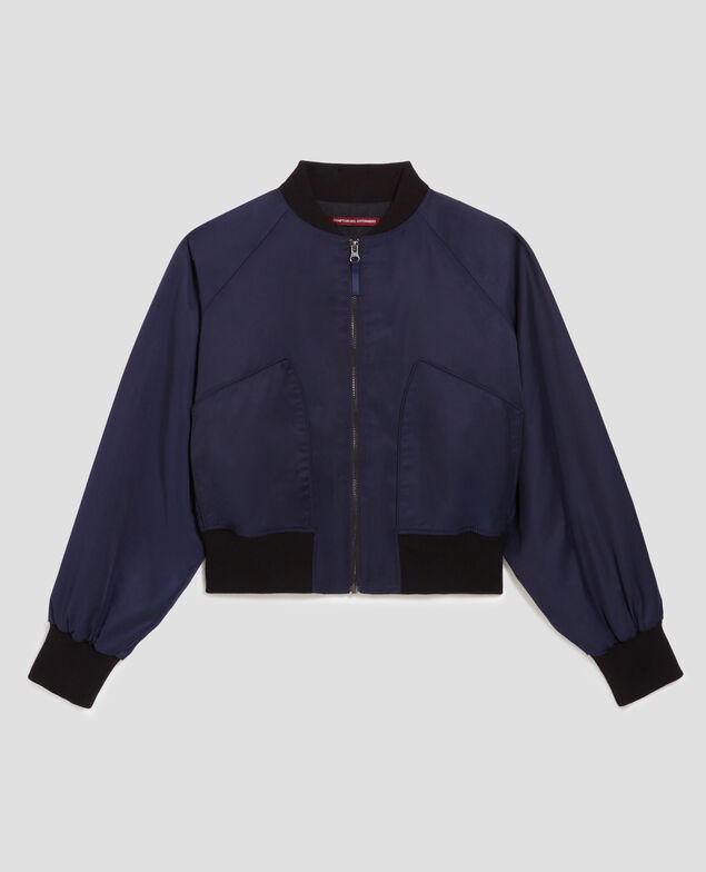 Bomber satiné I697 navy