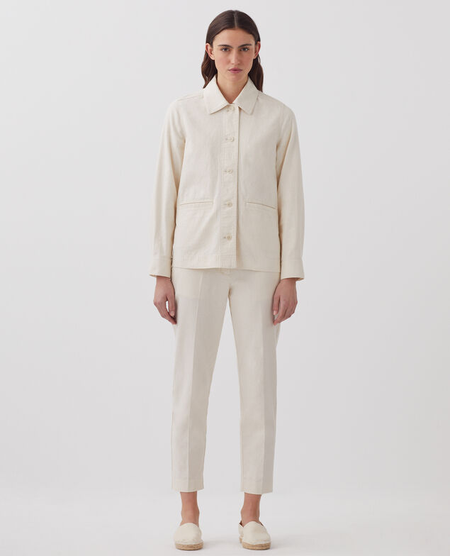 Veste workwear H303 white swan