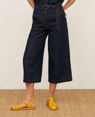 BABETH - Culotte skirt 0681 rinse denim