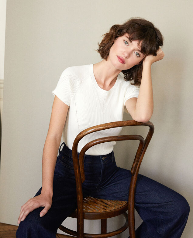 Pull en coton Off white