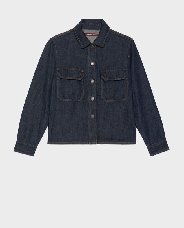 Veste en toile denim 0681 rinse denim