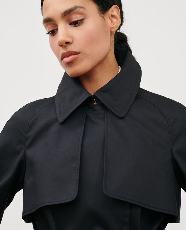 CATHERINE - Trench iconique 7016c 09 black