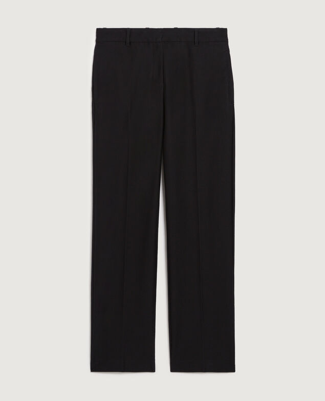 Pantalon droit ajusté H091 black beauty