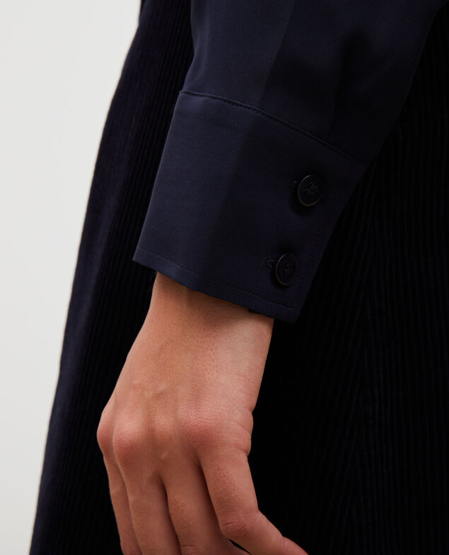  Chemise d’homme en soie manches longues Night sky