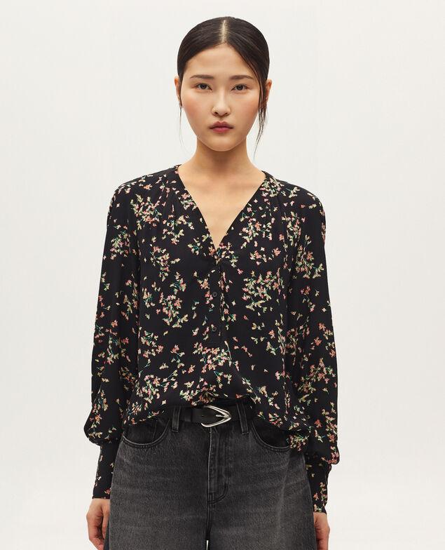 Blouse fluide K110 semis pink