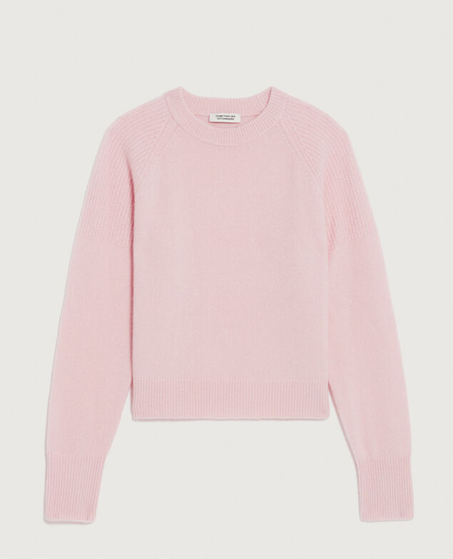 Pull en cachemire K100 bloom pink