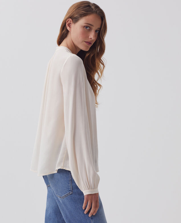 Chemise à manches longues fluide J300 natural