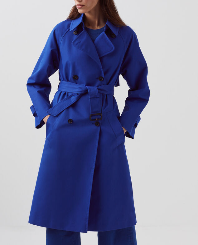 CATHERINE - Trench ample H660 sodalite blue