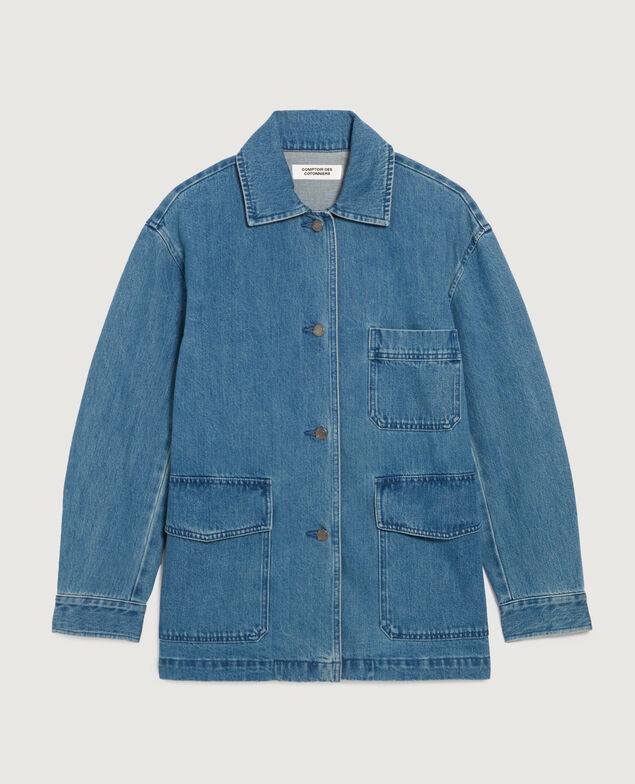 Veste workwear en coton K670 mid dark vintage