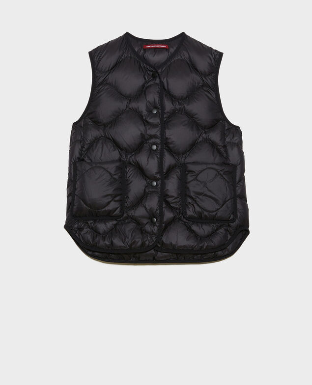 PLUME - Doudoune sans manches 0093 black