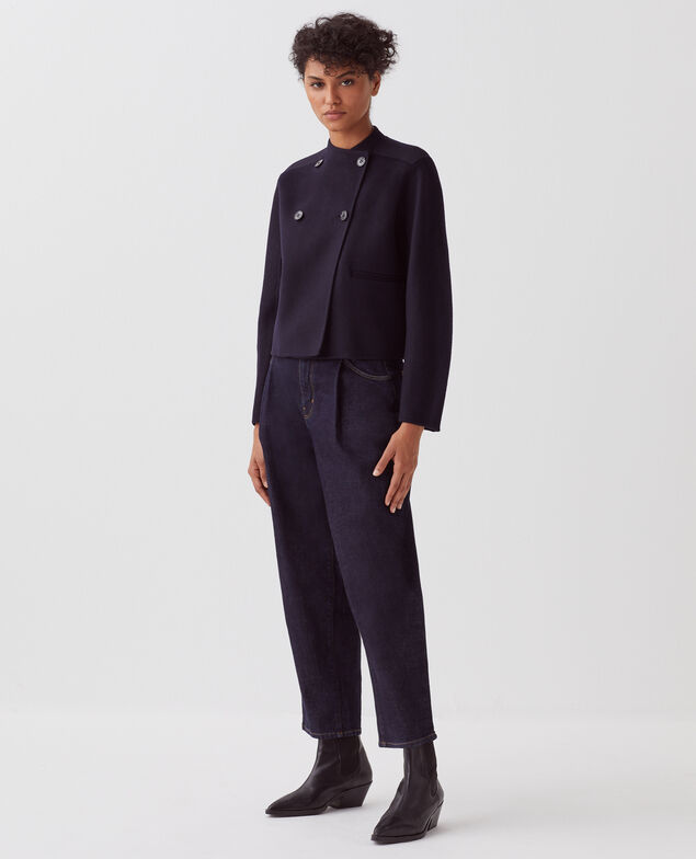 Blouson court double face H695 night sky