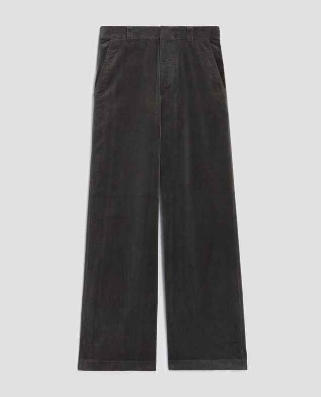 Pantalon en velours côtelé U070 gray
