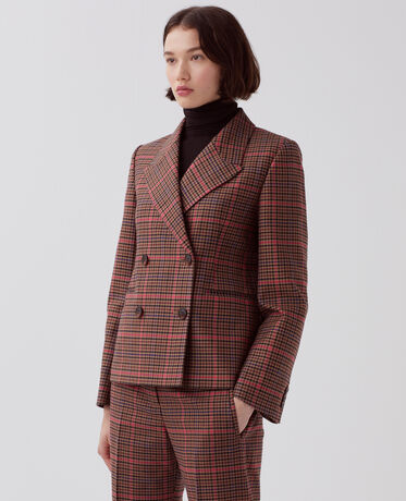 Veste de costume I121 CHECK PINK Veste de costume I121 check pink