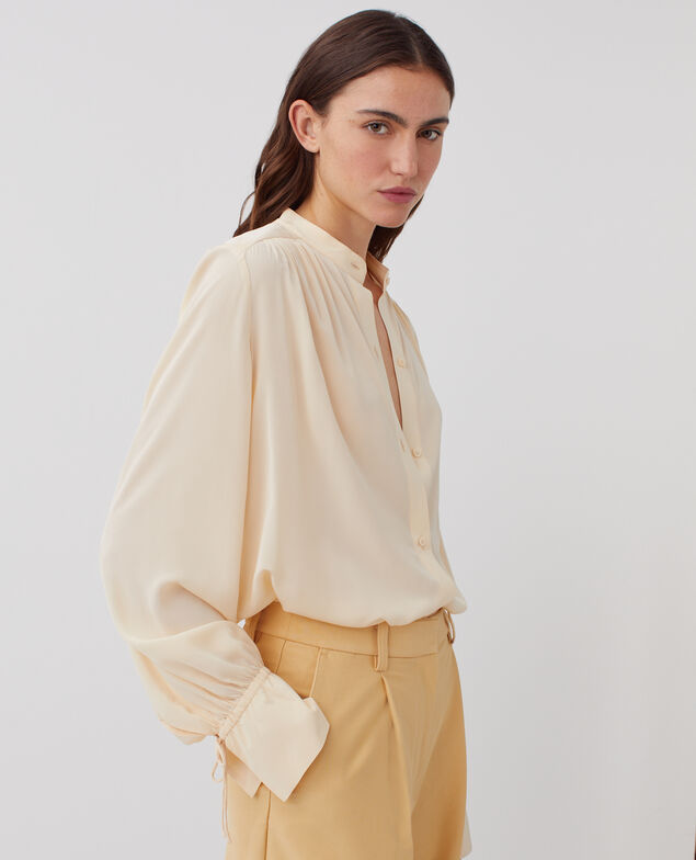 Chemise fluide à manches longues J300 natural
