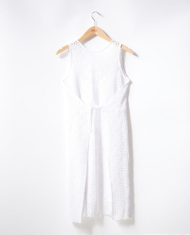 Robe en dentelle Blanc
