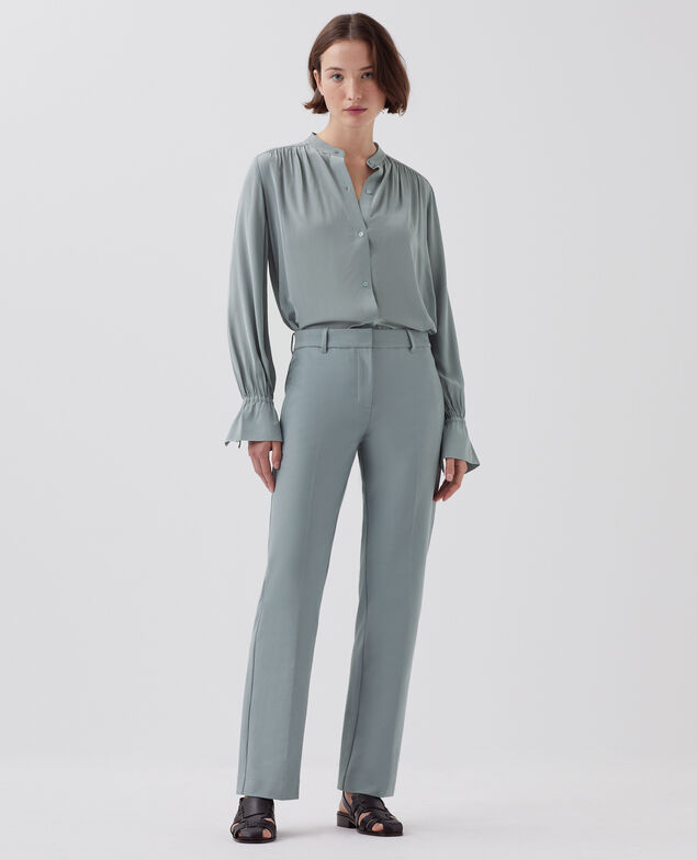 Pantalon droit ajusté COLETTE J620 slate blue