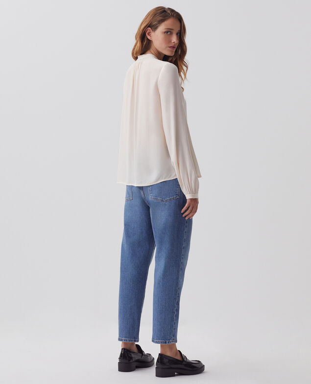 Chemise à manches longues fluide J300 natural