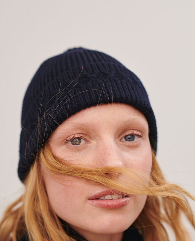 Bonnet en laine vierge 4277 night_sky