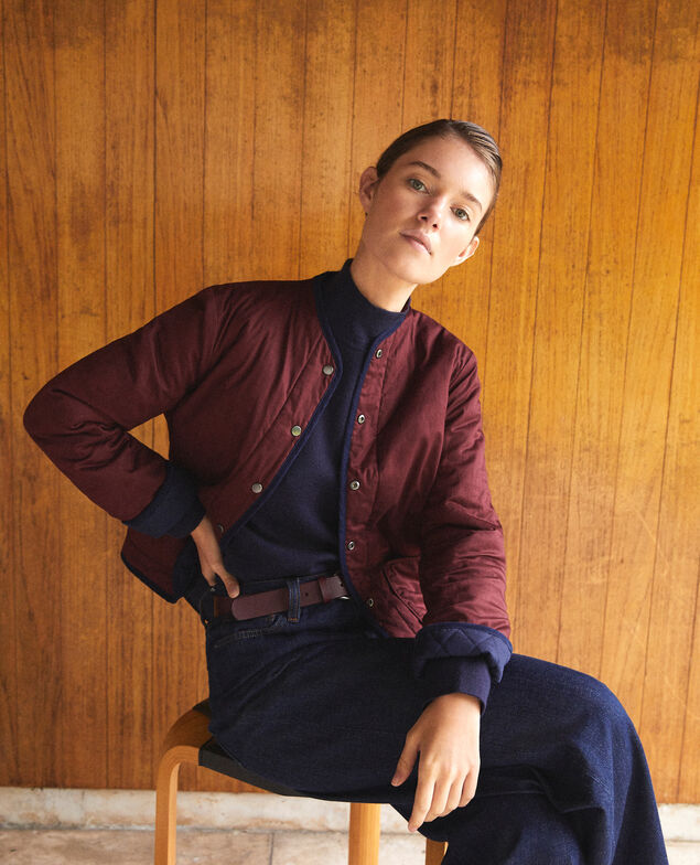 Veste courte réversible Peacoat