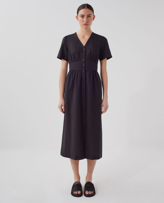 Robe midi U090 black