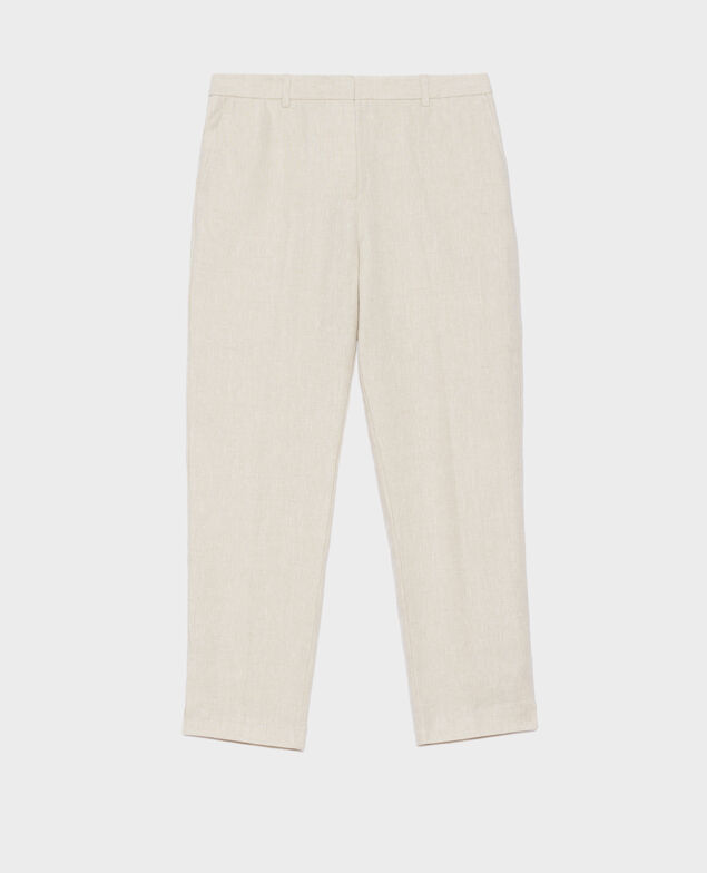 Pantalon cigarette MARGUERITE 0310 beige natural