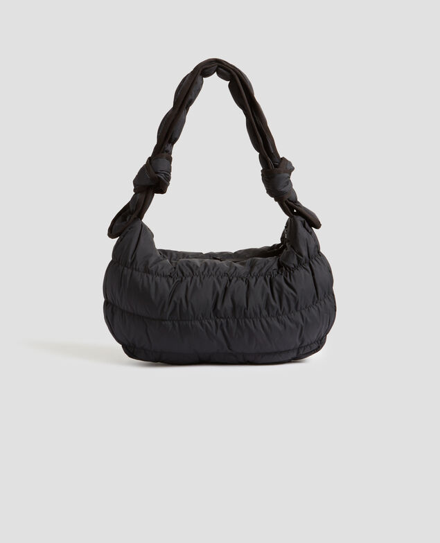 Sac demi-lune matelassé 8853 09 black