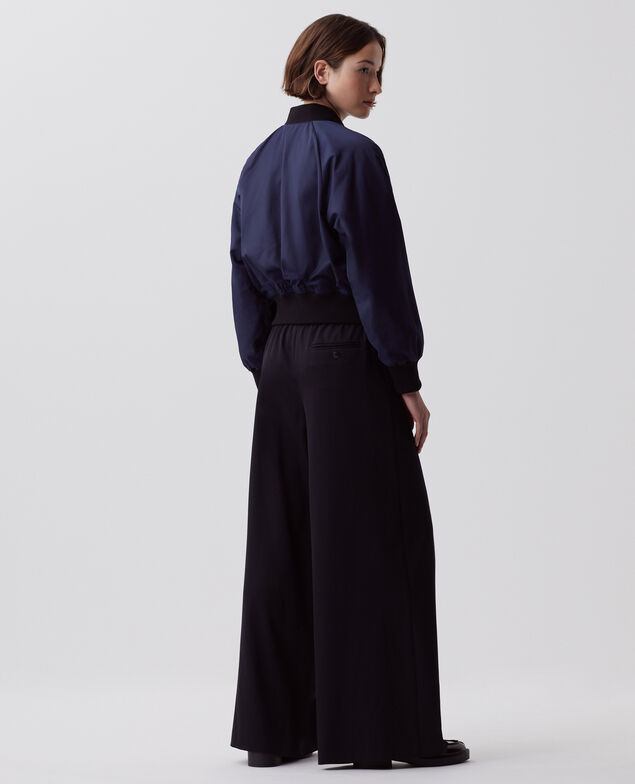 Bomber satiné I697 navy