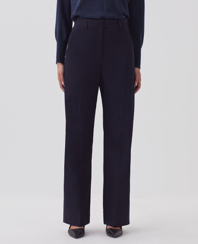 Pantalon droit BLANDINE H695 night sky