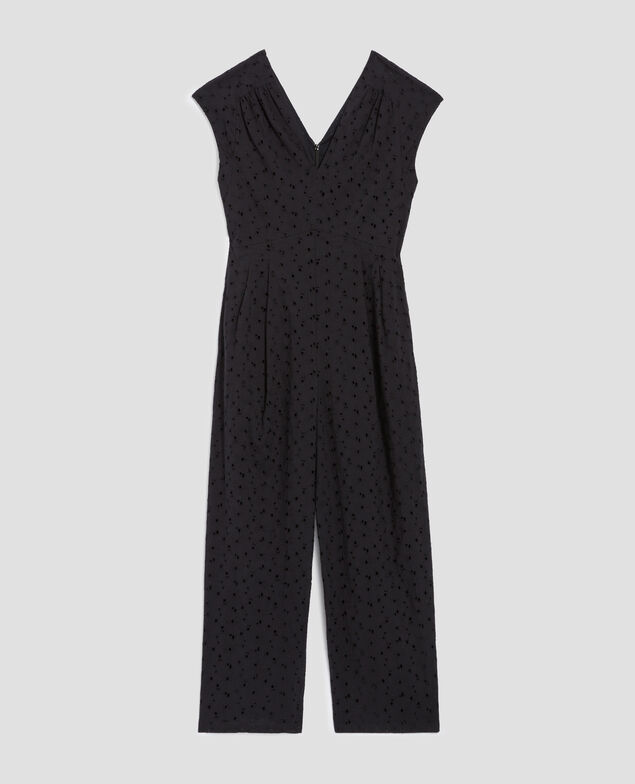 Combinaison broderie anglaise H091 black beauty