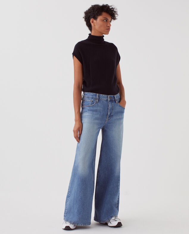 Jean wide JEANETTE H651 vintage wash