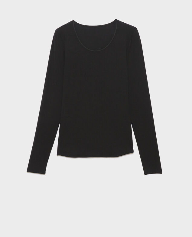 T-shirt seconde peau A091 black