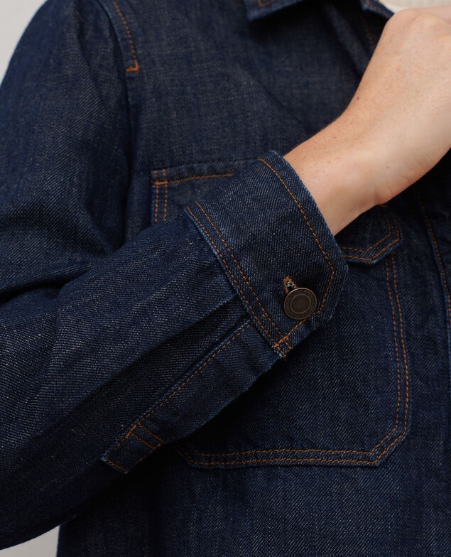Veste en toile denim 0681 rinse denim