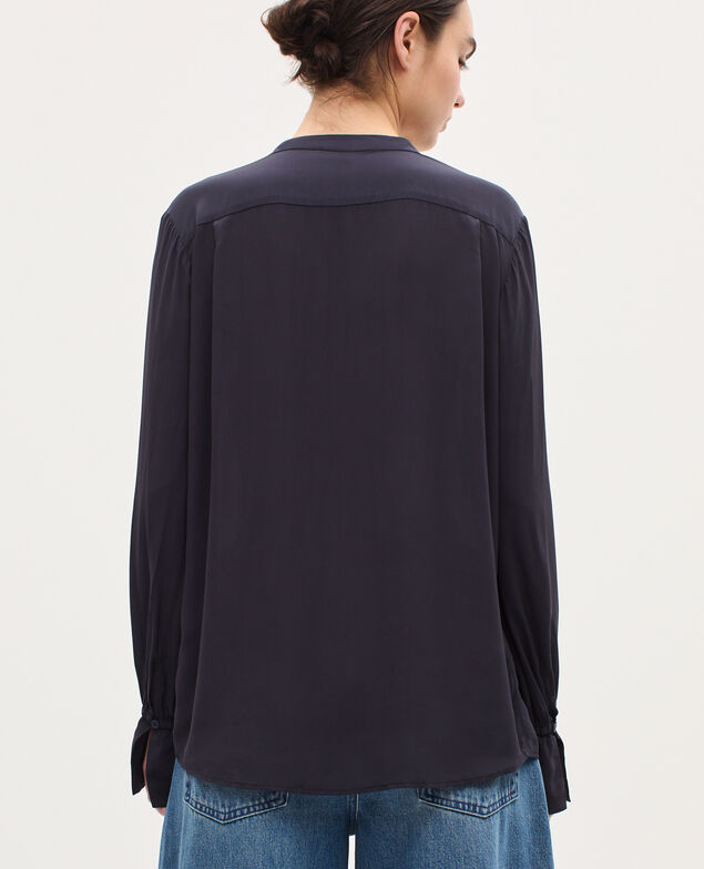 Chemise fluide à manches longues H695 night sky