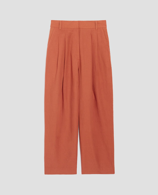 Pantalon carrot PEGGY H350 amber brown