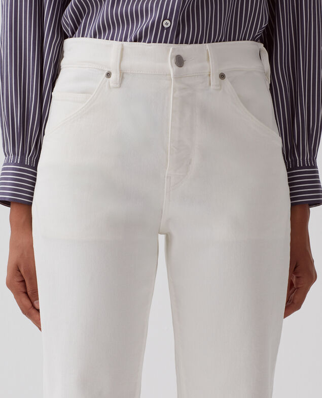 Jean slouchy RITA H003 white
